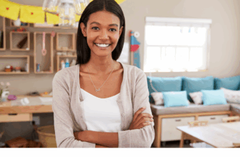 teacher in classroom