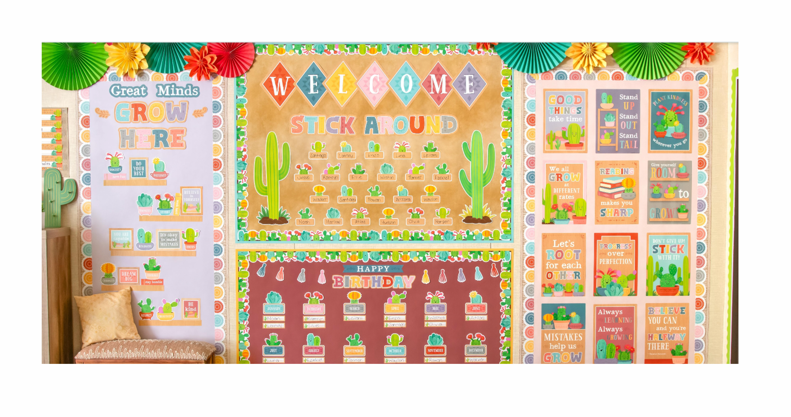 Happy Cactus Crew by Teachers with Resources