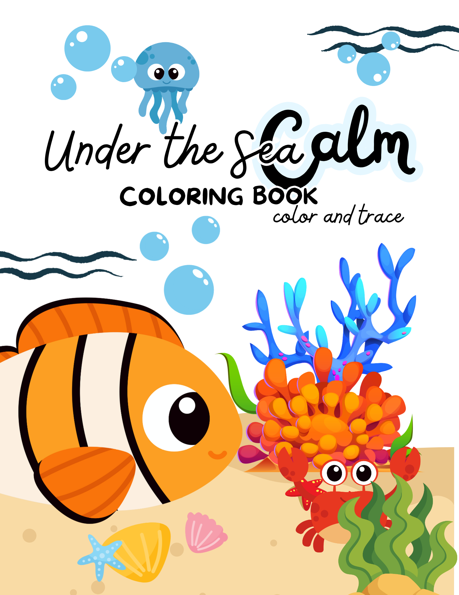 Under the Sea Printable Coloring Book
